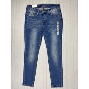 Rue 21 Size 8 Short Womens Jeans Jeggings Mid Rise Med Wash Stretch